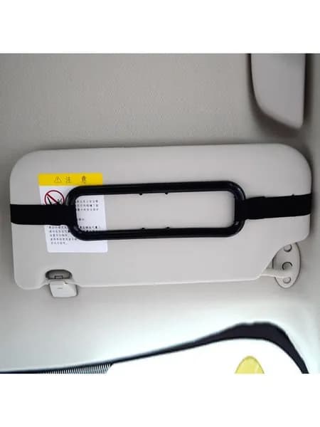 Универсальная автомобильная рамка для хранения бумажных полотенец с нескользящим зажимом для большинства автомобильных солнцезащитных козырьков, спинок сидений и внутренней организации салона