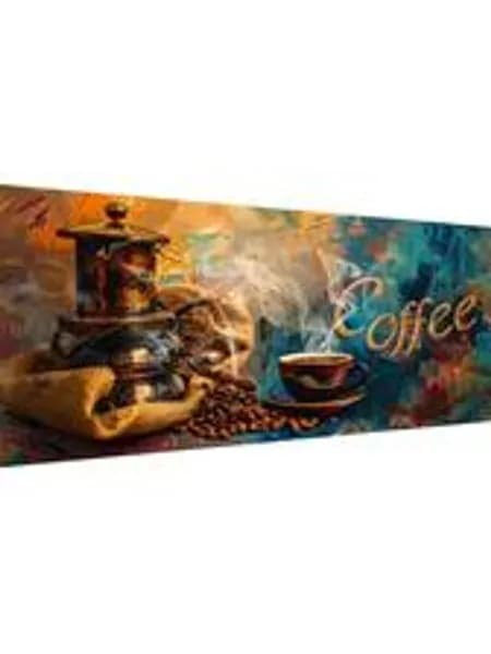 DIY Kaffee Diamond Painting Bilder Набор для алмазной мозаики с аксессуарами, полная вышивка, набор для рукоделия для взрослых, для декора стен, женские подарки 40x80см WE-2415