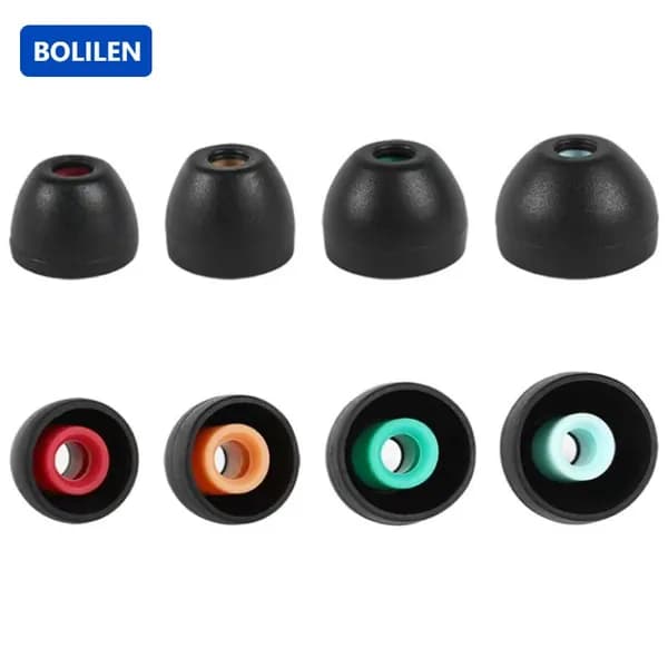 4 пары Сменные амбушюры, совместимых с Sony WF-1000XM5 WF-1000XM4 1000XM3 WF-SP700, мягкие силиконовые сменные амбушюры для наушников Sony серии WF WI XBA MDR In-Ear, помещаются в чехол для зарядки