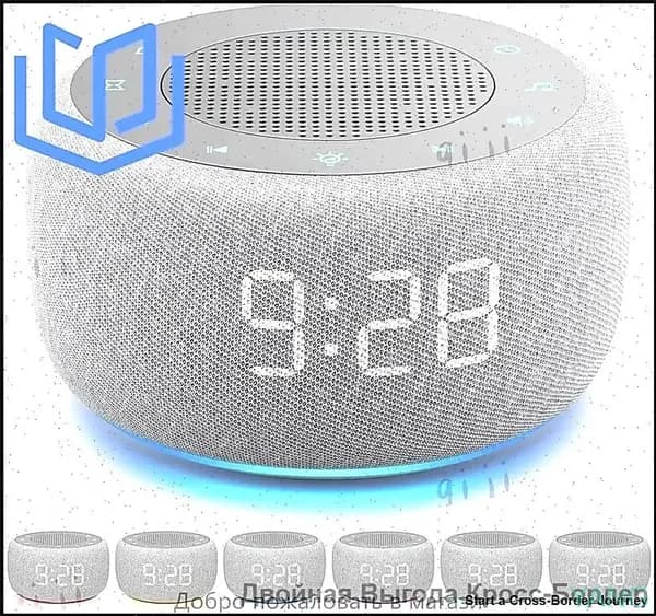Премиальная умная колонка Station Mini 3, оснащенная Алисой, с мощностью 10 Вт в черном корпусе, Bluetooth 5.3, портом TypeC, на 48 часов работы, IPX6, FM и слотом для карт памяти G18