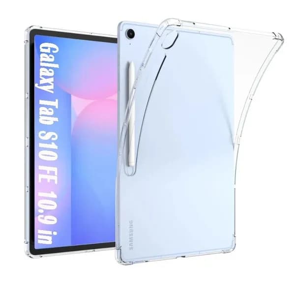 Корпус для Samsung Galaxy Tab S10 FE 10.9- дюймовый 2025 SM-X520 X526B таблетки защитной оболочки прозрачной TPU против падения S10FE+(Plus) 13.1 дюйма SM-X620 подушки безопасности мягкой крышки