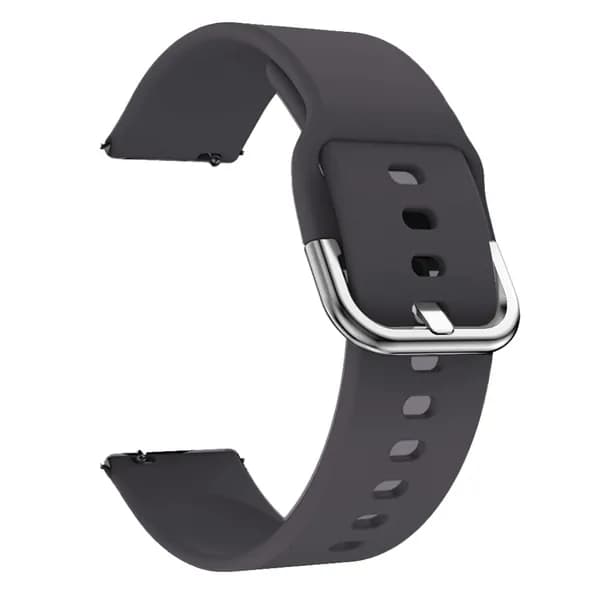 Ремешок для часов 22мм для смарт-часов Amazfit / Huawei / Xiaomi / CMF / Realme / Redmi , Garmin , Tecno , Honor , Mibro Haylou Coros Kospet и др. ; Силиконовый браслет 22 мм 22mm