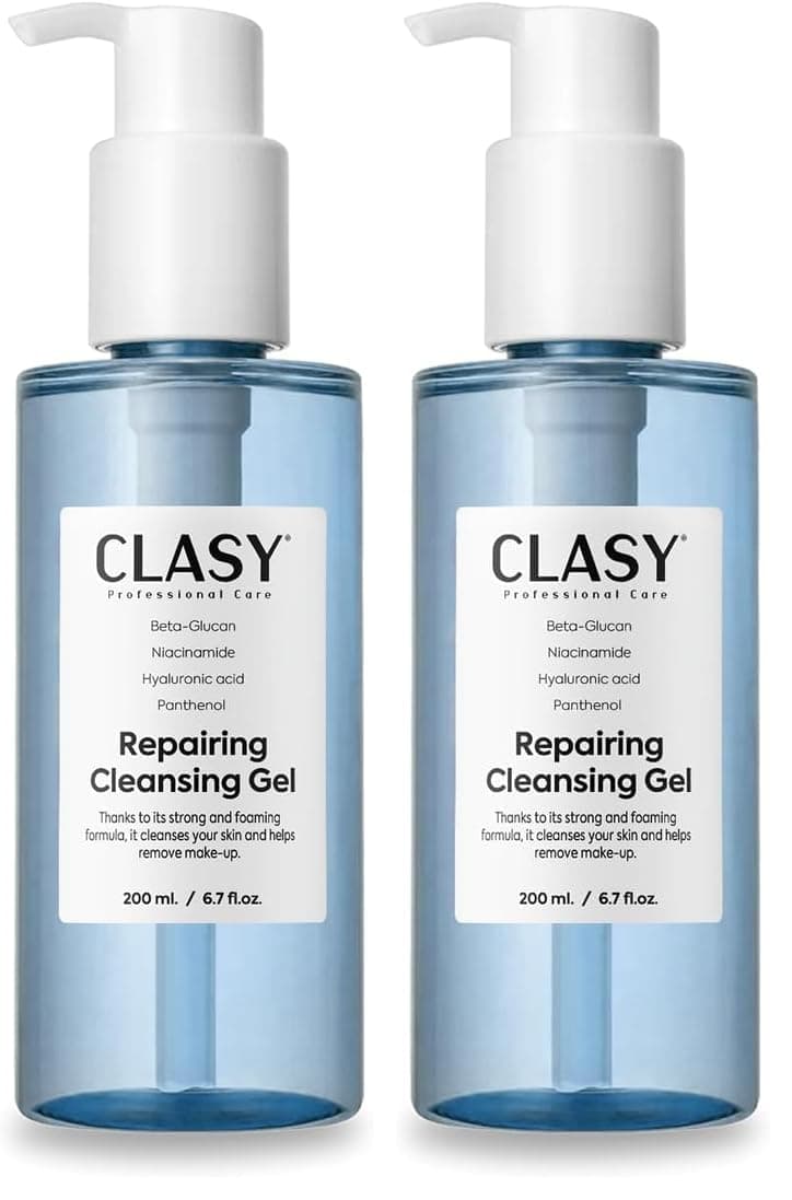 CLASYCARE Repair Pore Tightening Facial Cleansing Gel нежное увлажняющее очищающее средство для чувствительной и комбинированной кожи, ежедневное умывание и средство для снятия макияжа, 200 мл (2 шт.